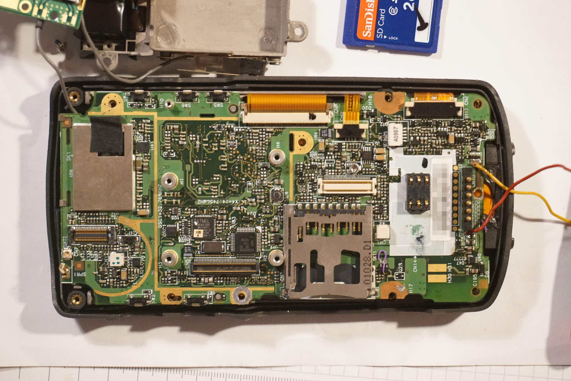 MC7090 top of mainboard